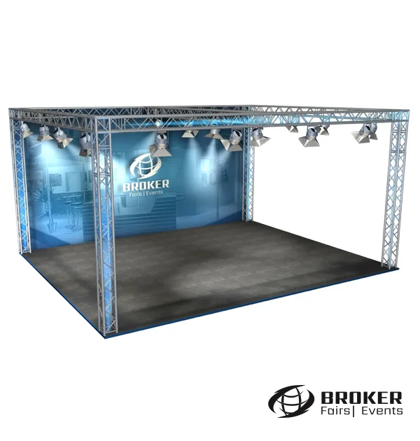 Eurotruss Messestand Paket M – Artikelbild für Messebau
